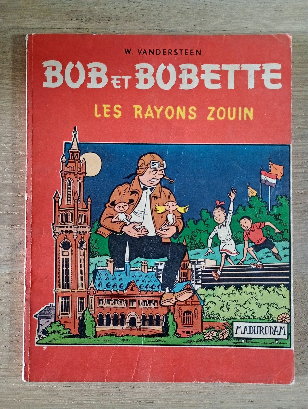 Bob et Bobette 38 Les rayons Zouin Vandersteen EO Bon état, Enlèvement ou Envoi, Willy Vandersteen, Une BD, Utilisé