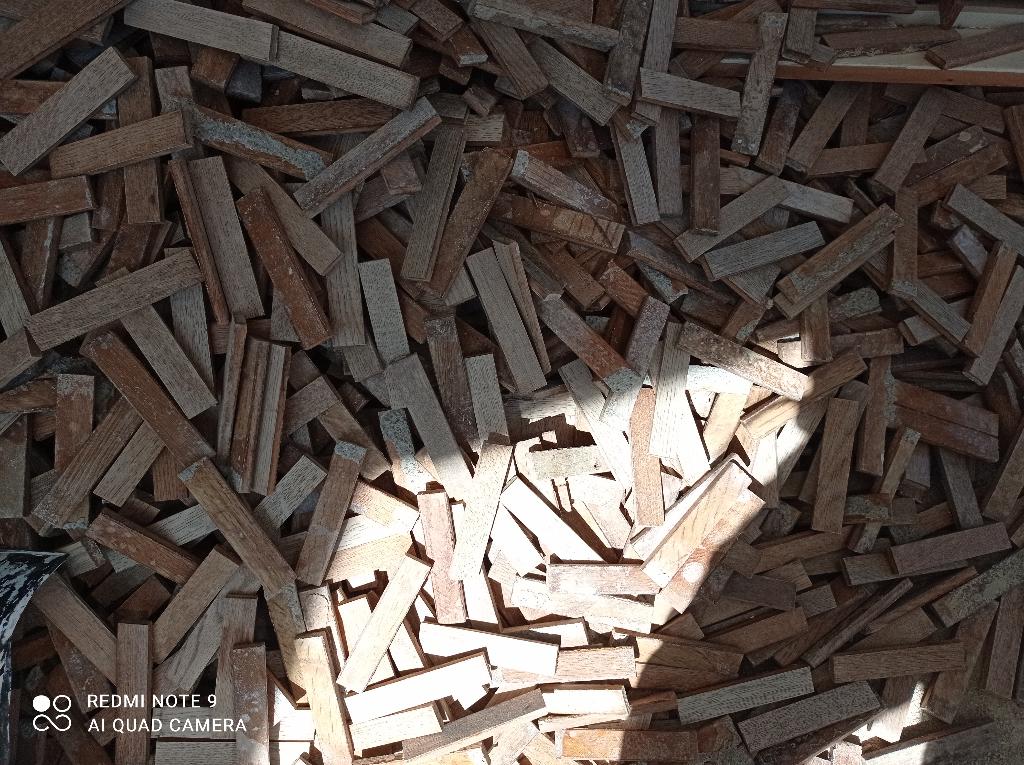 Parquet en chêne, Maison & Meubles, Ameublement | Revêtements de sol, Parquet, 10 à 25 m², Brun, Enlèvement