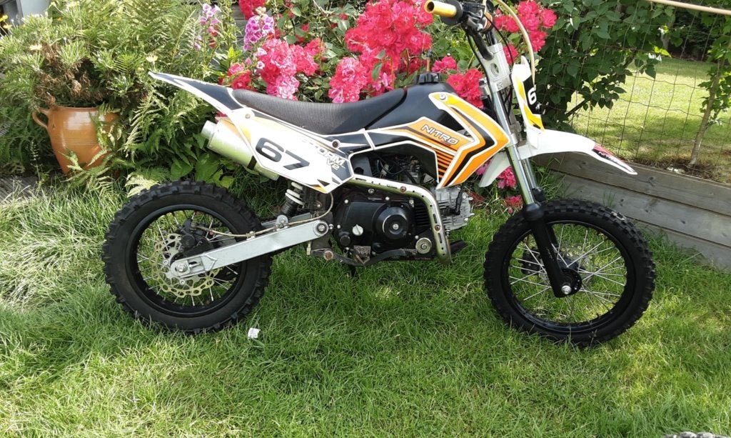 Nitro 107cc pitbike, Ophalen, Gebruikt, 107 cc, Nitro