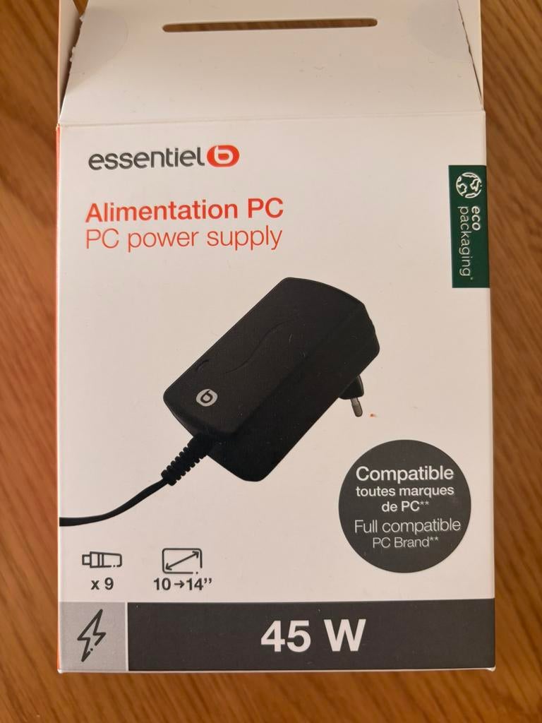 Chargeur pc compatible toute marque, Informatique & Logiciels, Enlèvement, Comme neuf