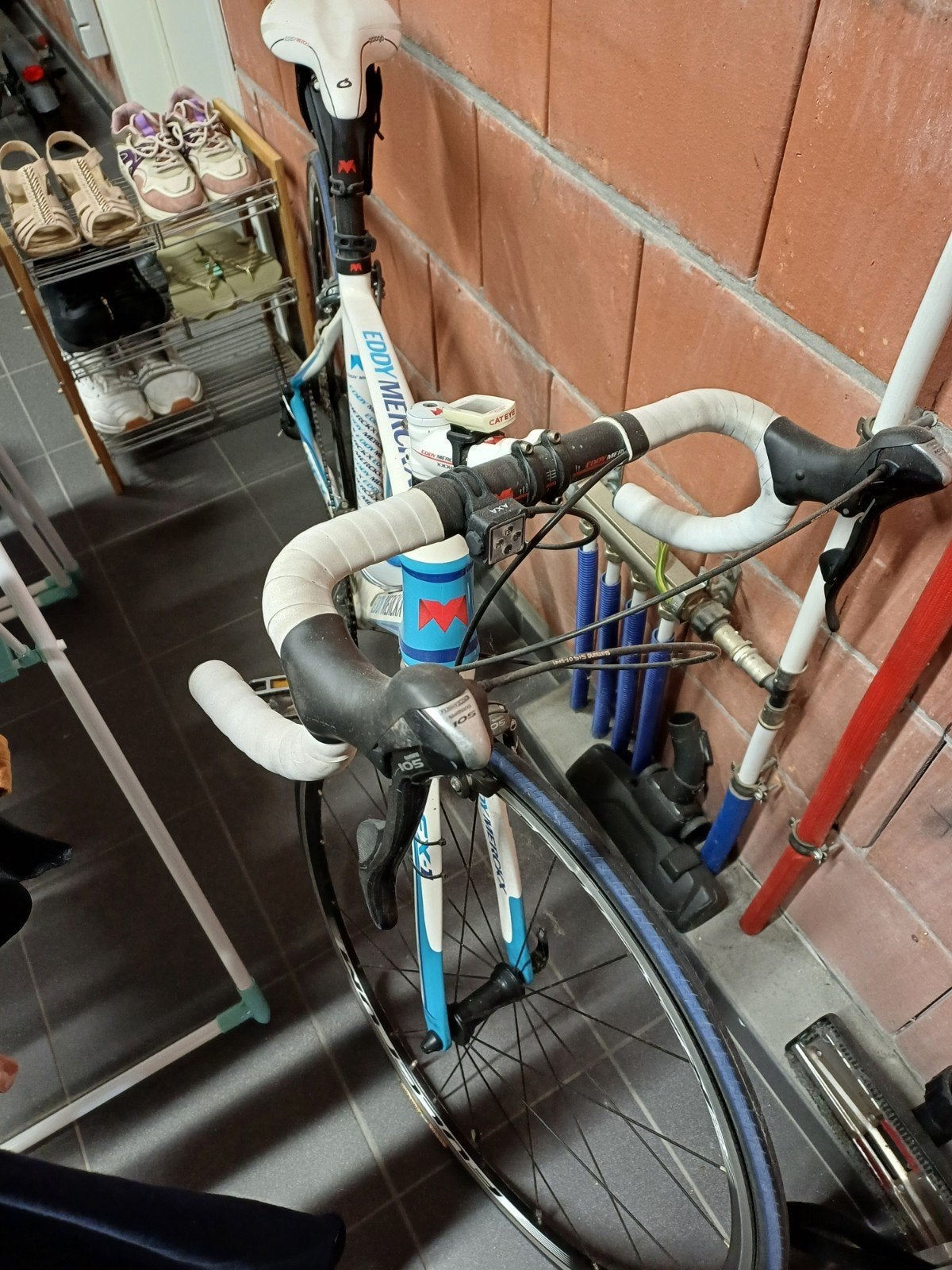Koersfiets Eddy Merckx, Ophalen