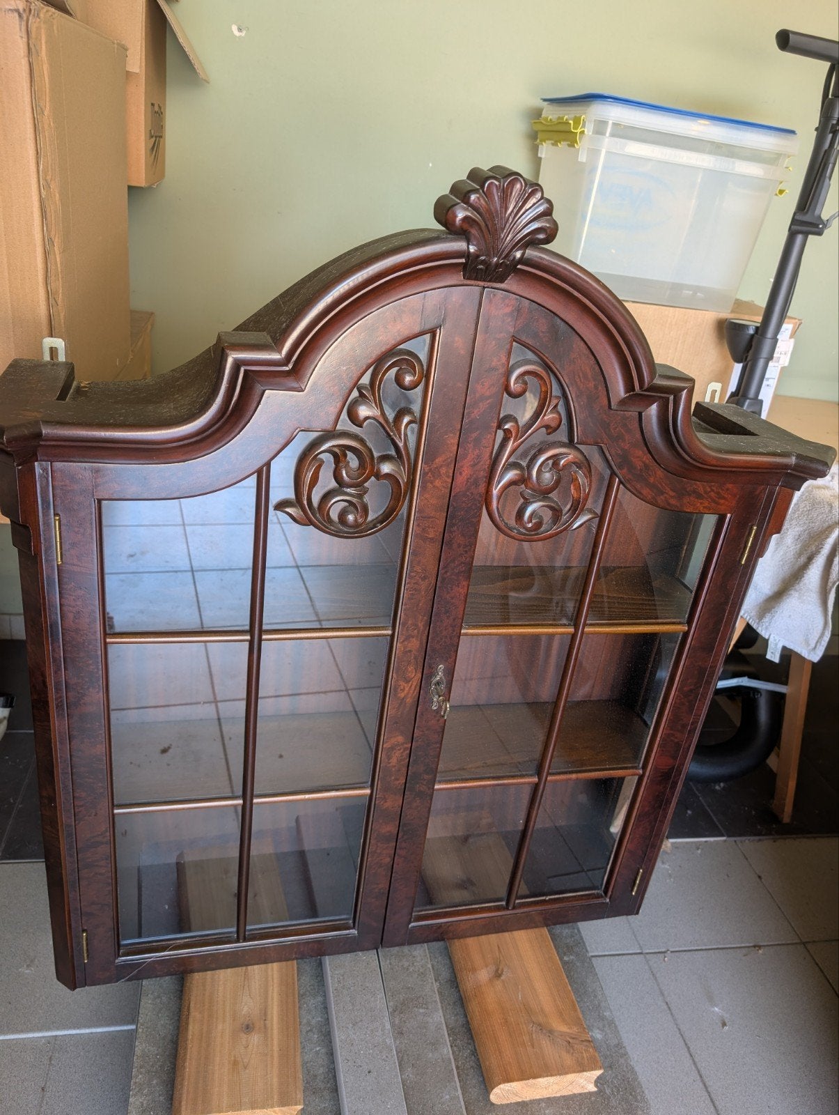 houten wandkast, Antiek en Kunst, Ophalen