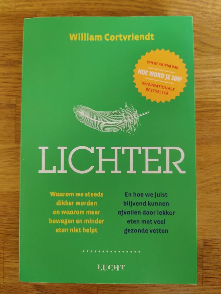 William Cortvriendt - Lichter, Boeken, Gezondheid, Dieet en Voeding, Nieuw, Dieet en Voeding, Ophalen of Verzenden