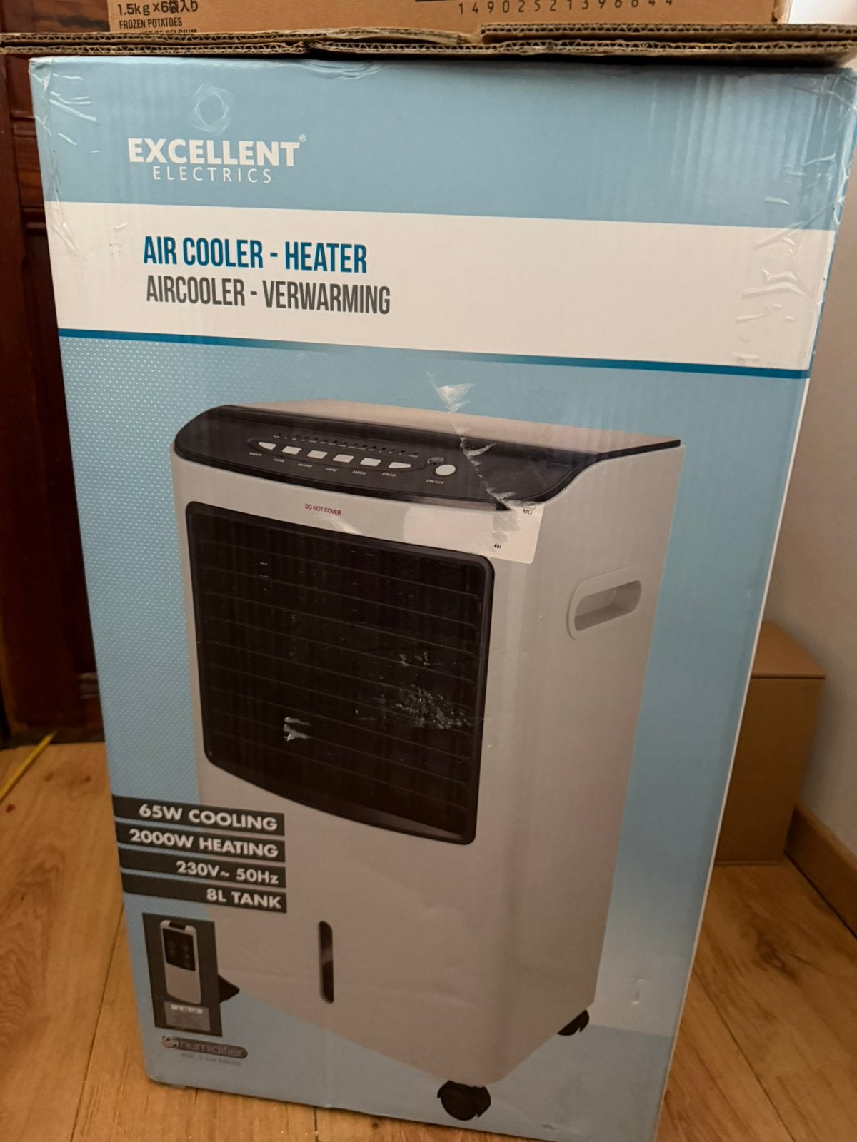 Air cooler, Electroménager, 60 à 100 m³, Refroidissement et Déshumidification, Comme neuf, Enlèvement