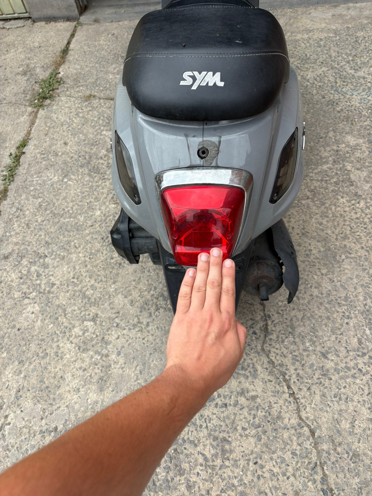 Scooter sym, Fietsen en Brommers, Brommers | Overige merken, Gebruikt, Klasse A (25 km/u), Ophalen