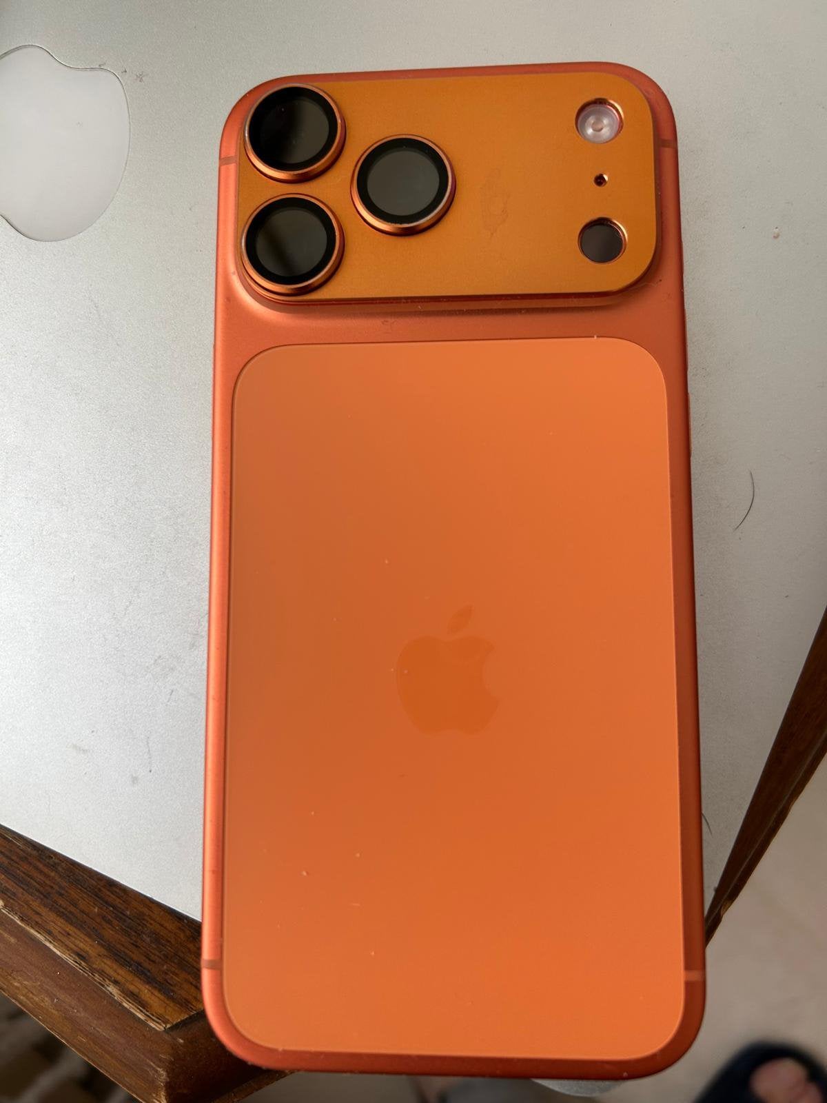 IPhone 17 pro max Orange perfecte staat, Telecommunicatie, Ophalen of Verzenden, Zo goed als nieuw, 256 GB