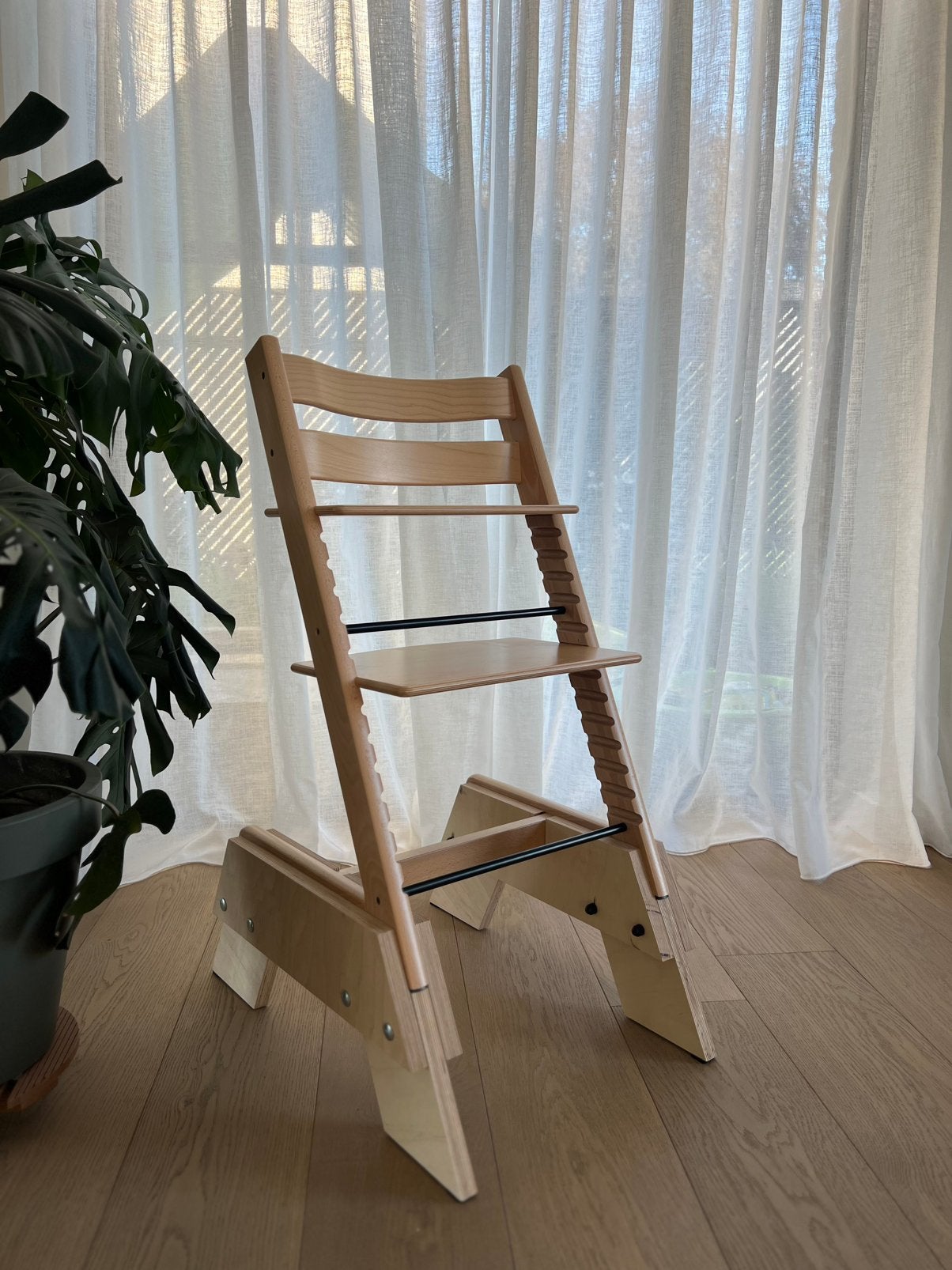 Onderstel tripp trapp, Ophalen, Nieuw