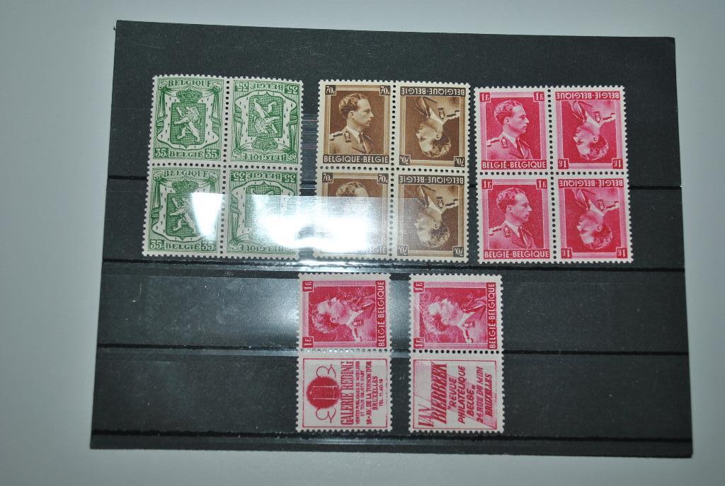 Belgique 1936 Timbres publicité/Tête-bêche MNH, Enlèvement ou Envoi, Non oblitéré, Europe