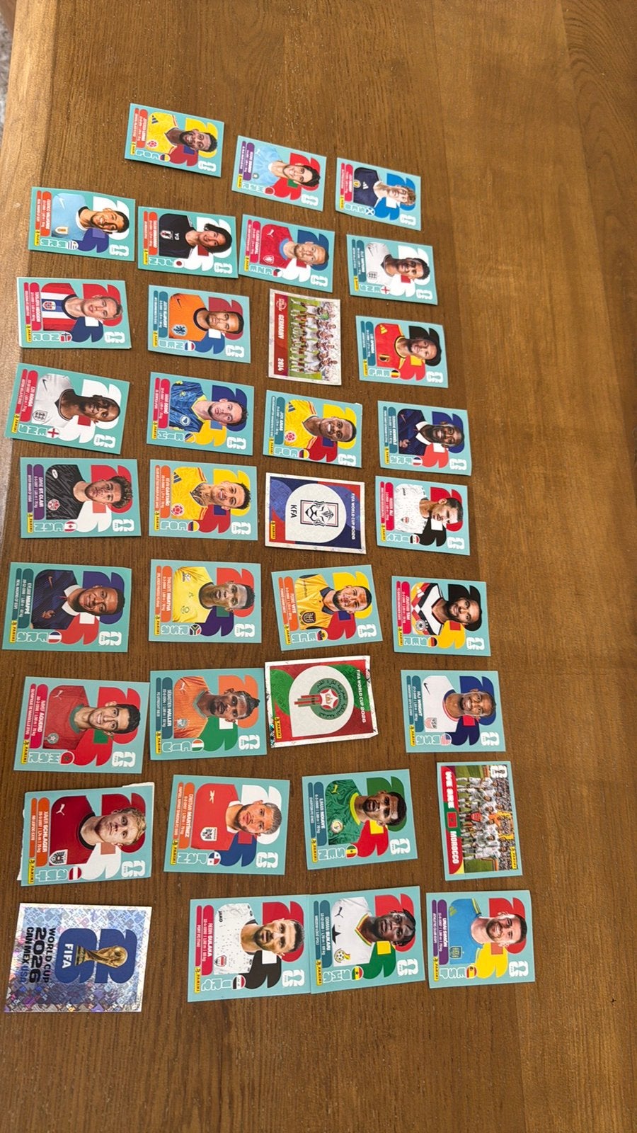 WK 2026 panini stickers, Ophalen, Zo goed als nieuw, Meerdere stickers