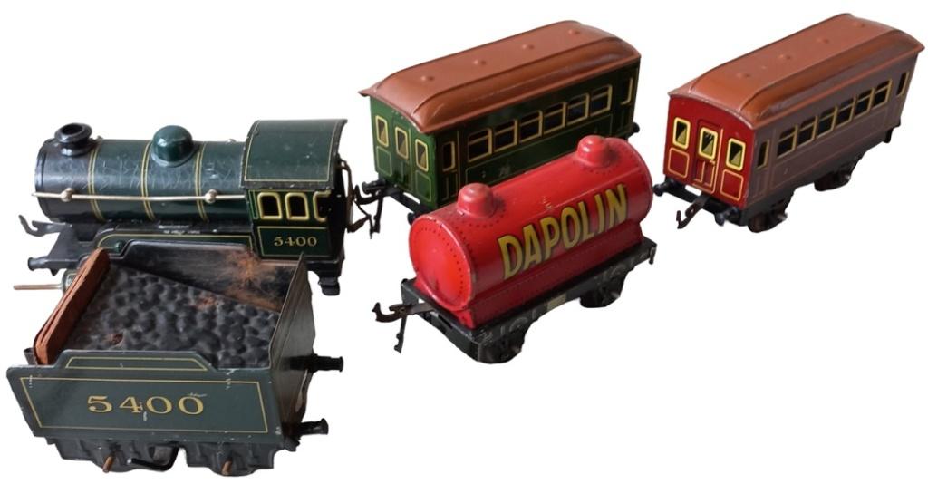 bing o gauge locomotief en wagons, Ophalen of Verzenden