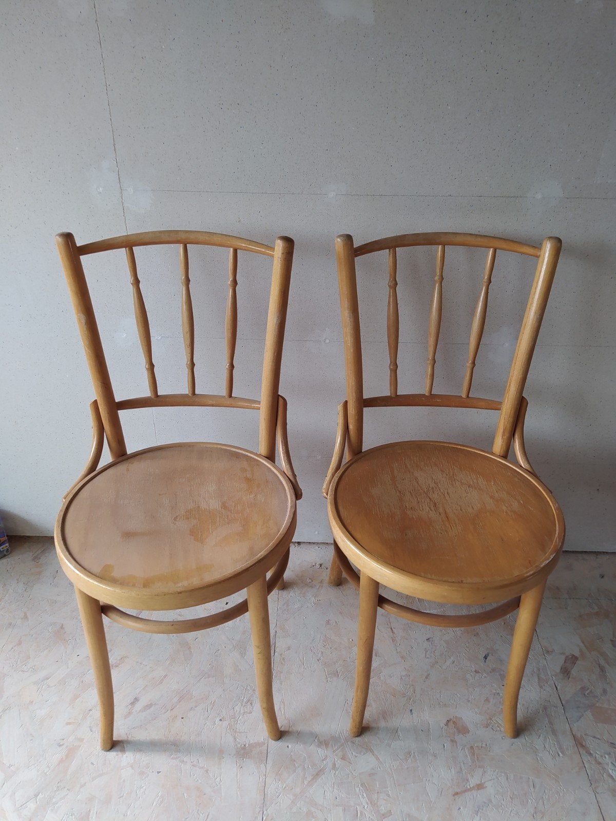 4 Drevounia stoelen Thonetstijl, Ophalen
