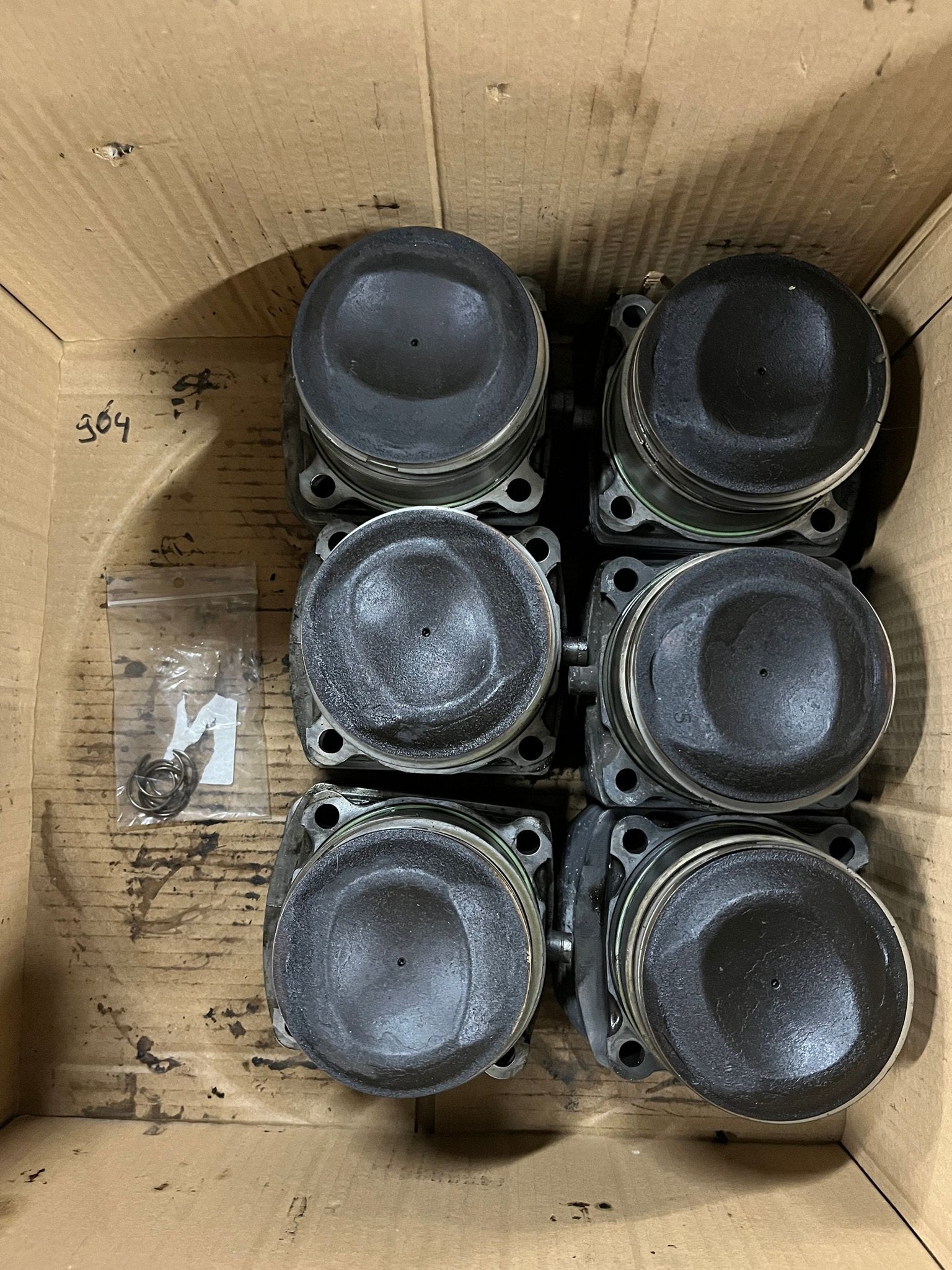 Porsche 964 zuiger/cilinder set, Gebruikt, -, -, Porsche