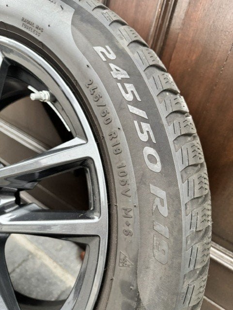 Originele BMW X3 G01/X4 G02 19”wintervelgen + Pirelli banden, Auto-onderdelen, Banden en Velgen, Winterbanden, Terreinwagen, Ophalen
