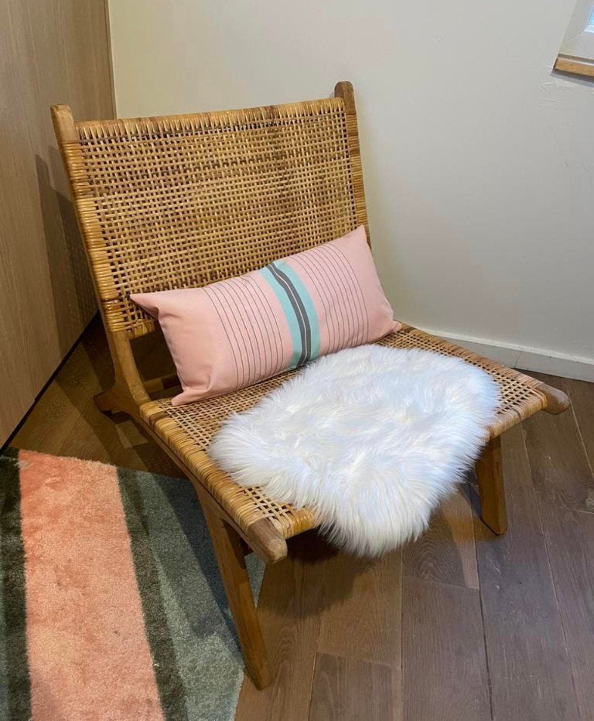 Lounge Fauteuil Riet/Rotan, Enlèvement, Comme neuf