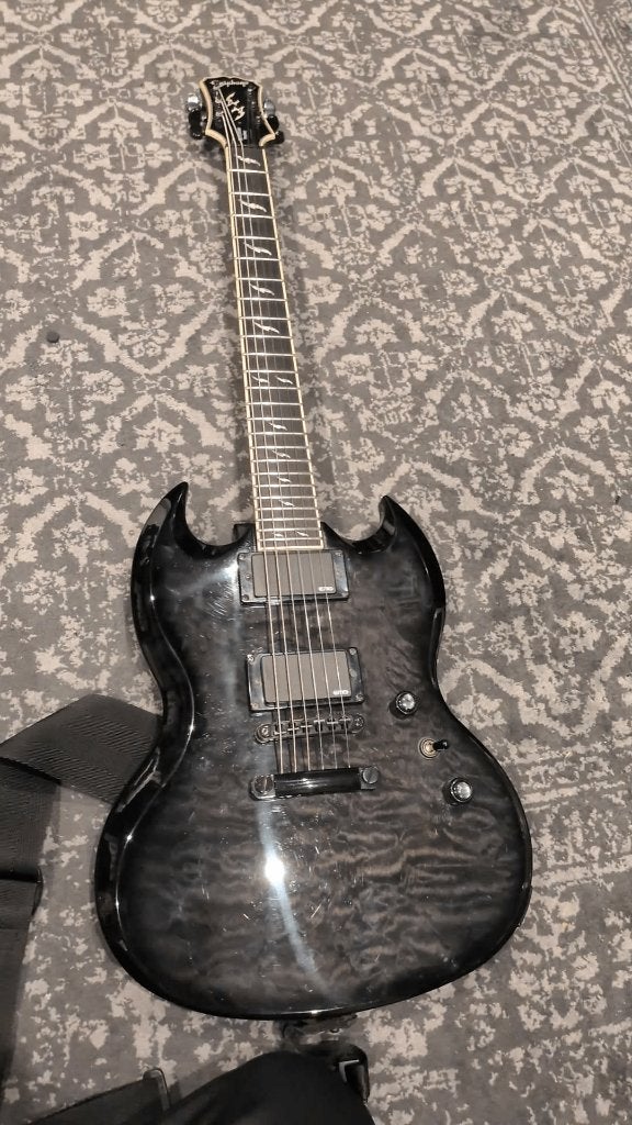 EPIPHONE SG CUSTOM PROPHECY (XL), Muziek en Instrumenten, Snaarinstrumenten | Gitaren | Elektrisch, Ophalen, Zo goed als nieuw