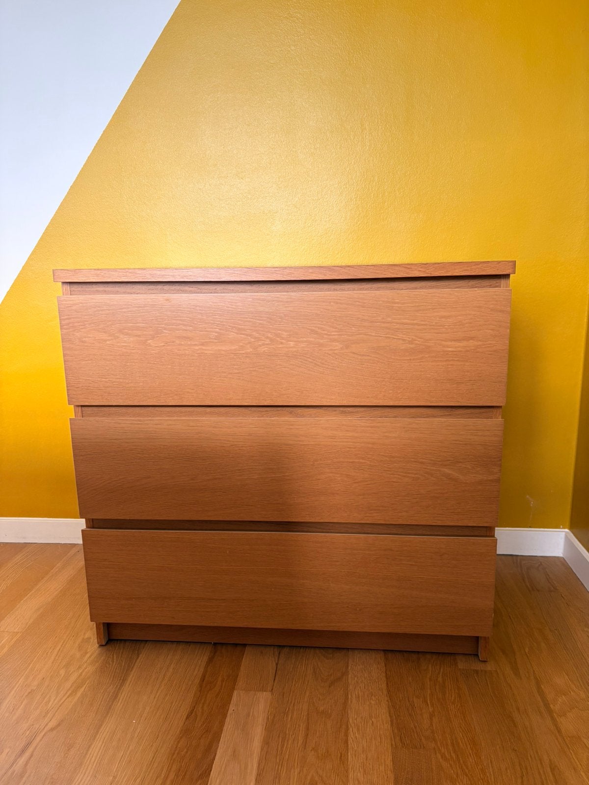 Malm kast met 3 lades Ikea, 3 ou 4 tiroirs, 25 à 50 cm, Moins de 100 cm, Enlèvement