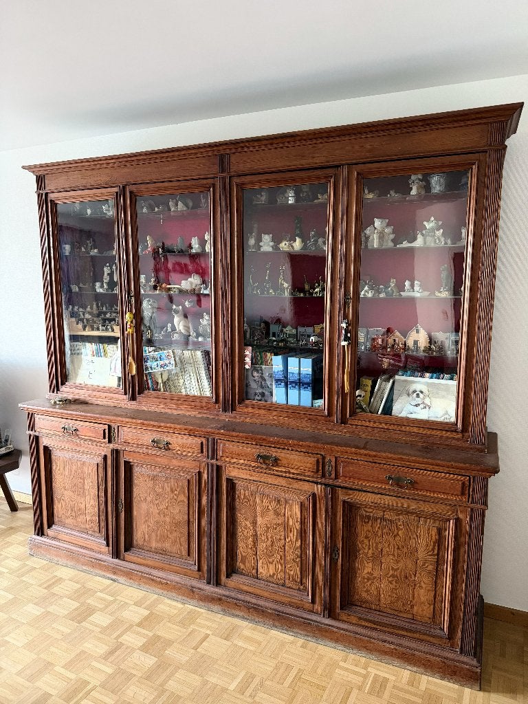 Meuble vitrine de pharmacie ancienne, Enlèvement