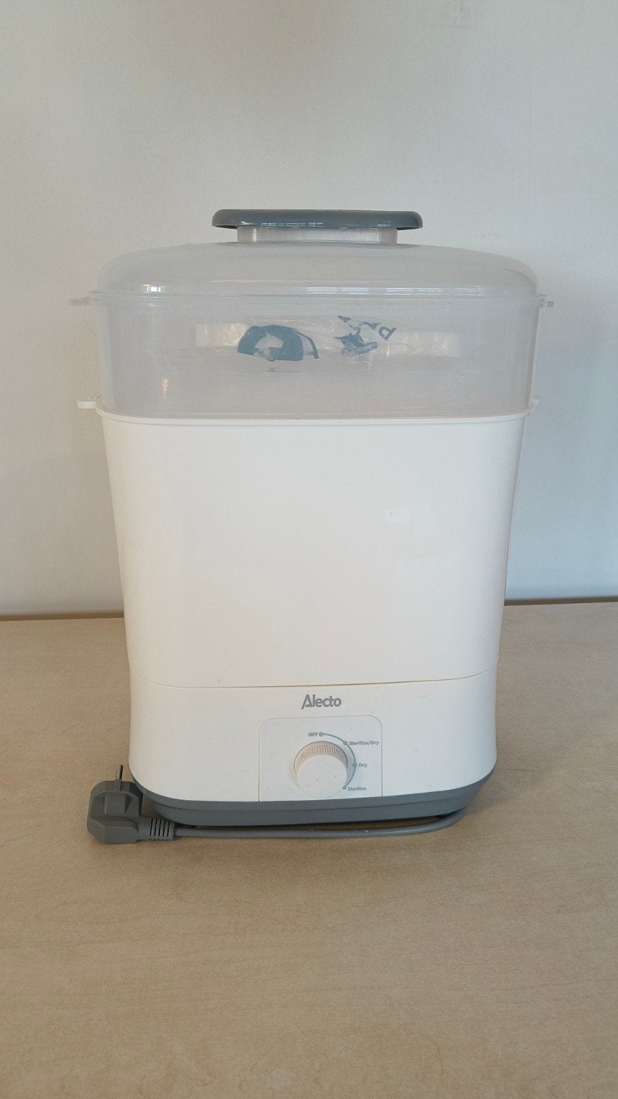 Alecto elektrische stoomsterilisator en droger voor babyfles, Ophalen of Verzenden, Babyfles, Alecto