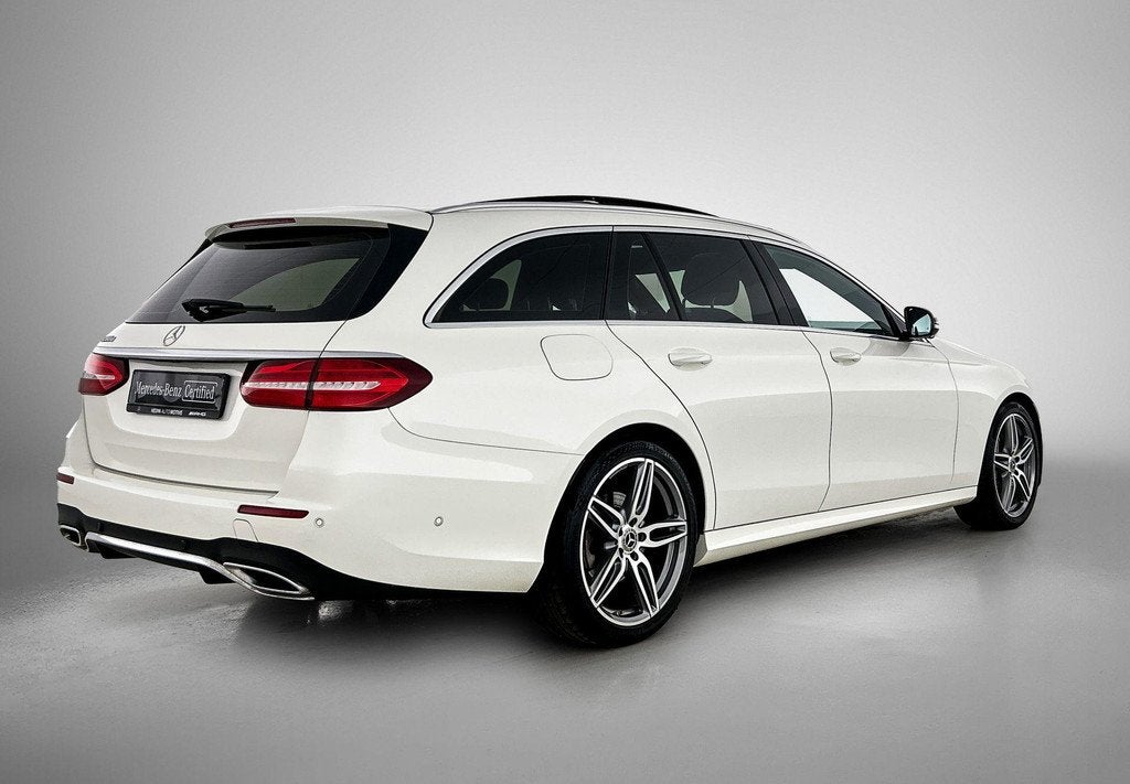 Mercedes-Benz E-Klasse 200 D Break AMG Line | Panoramisch Da, Autos, Entreprise, Entretenue par le concessionnaire, Noir, 5 portes