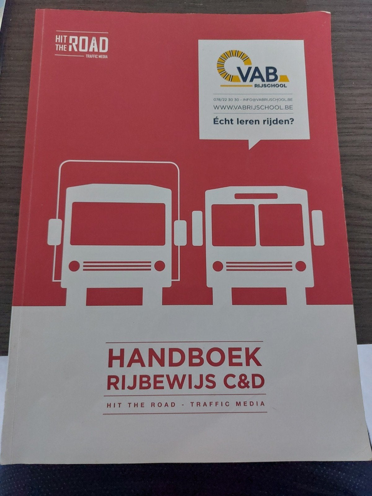 GRATIS Handboek rijbewijs C&D, Boeken, Ophalen, Zo goed als nieuw, Vakgebied of Industrie