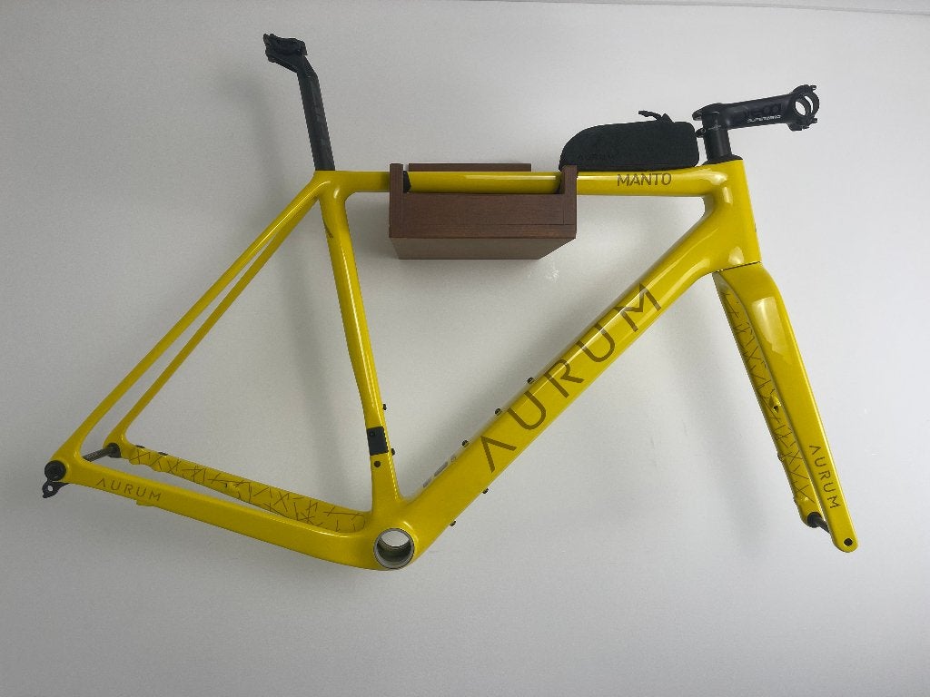 AURUM Manto Gravel Bike Disc Frameset (Yellow Castilla), 53 tot 57 cm, Ophalen of Verzenden, Nieuw, Carbon