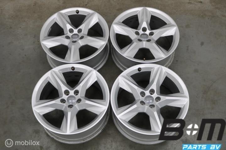 ORIGINEEL! 19 inch velgen Audi Q7 4M! 4M0601025F, Auto-onderdelen, Banden en Velgen, 19 inch, Gebruikt, Velg(en), Personenwagen