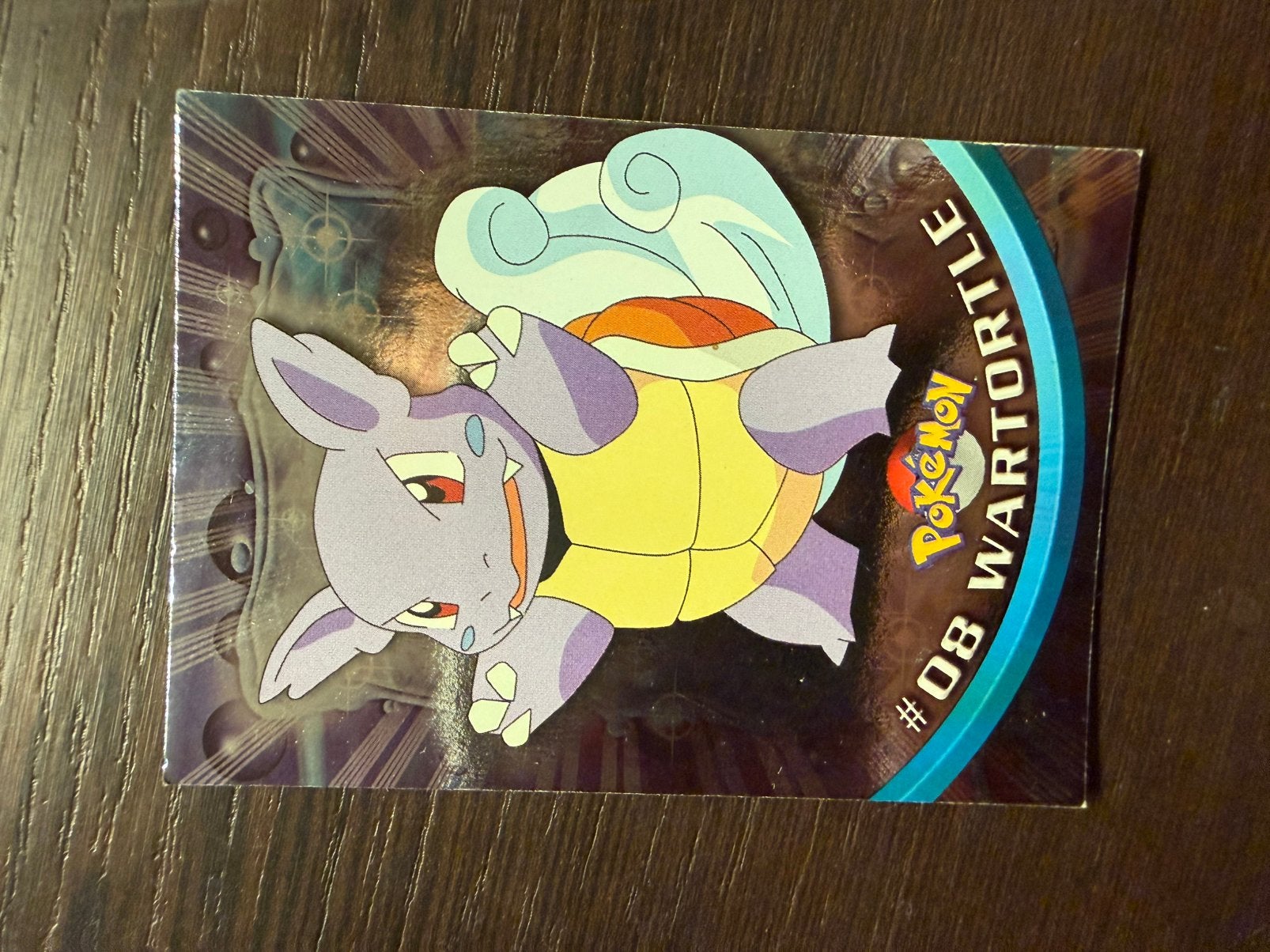 Pokémon Topps Wartortle #08 – TV Animation Edition, Enlèvement ou Envoi, Utilisé, Cartes en vrac, Foil