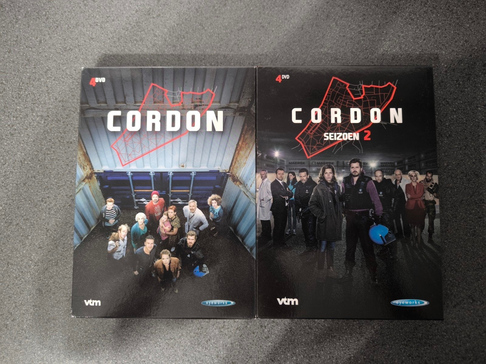 volledige dvd collectie van Cordon, Enlèvement ou Envoi