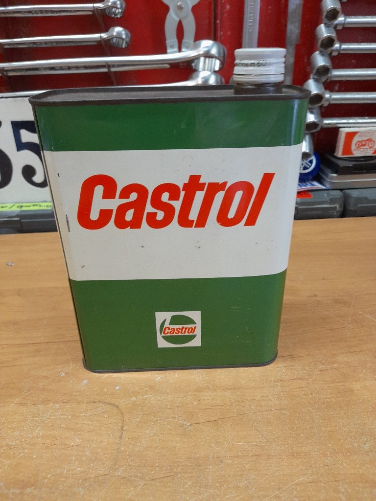 ancien bidon huile vide castrol grand prix h60, Envoi, Utilisé, Autres types