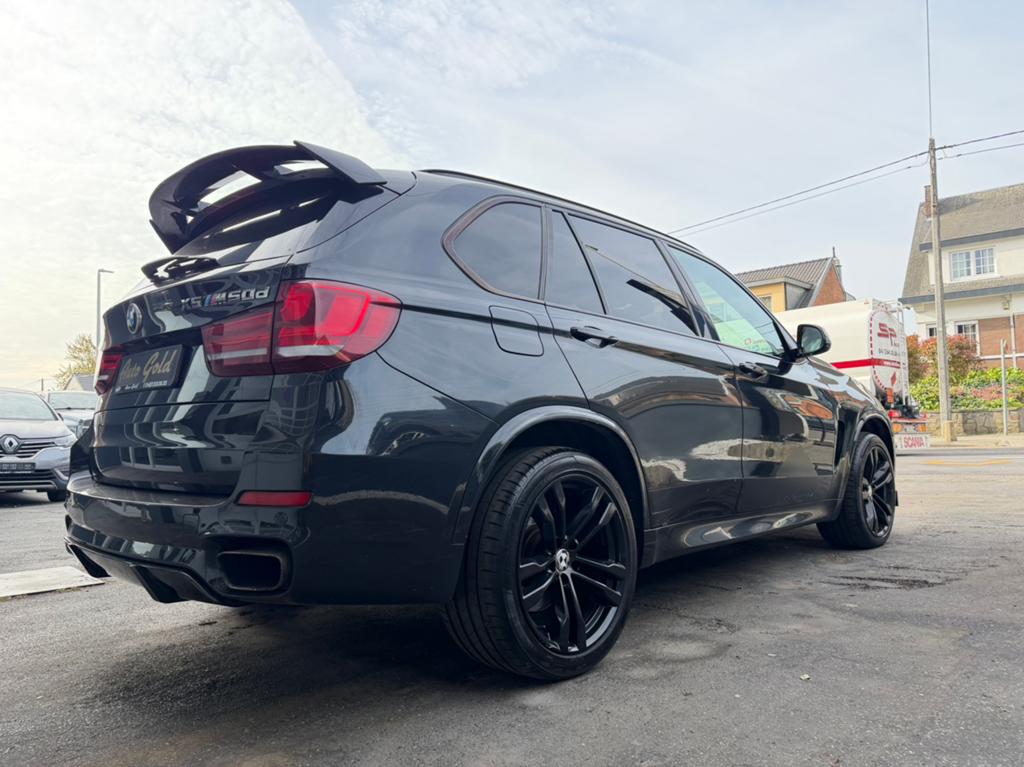BMW X5 M50D FULL SAUF TOIT EURO 6 BLACK 4x4 !, Cuir, Achat, 5 portes, 6 cylindres
