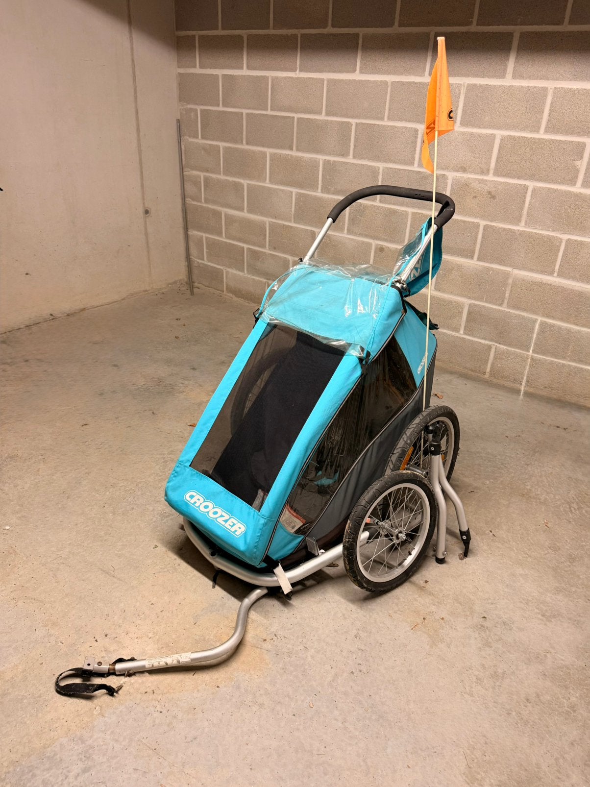 Croozer Kid for 1 (éénpersoons kinderfietskar), Ophalen, Gebruikt