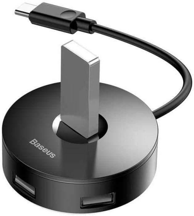 Baseus 4-in-1 USB-hub, Computers en Software, Dockingstations, Nieuw, USB-hub, Harde schijf, Laptop, Tablet, Telefoon, Ophalen of Verzenden