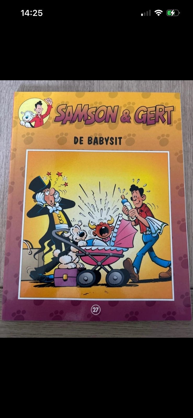 Samson & gert strip, Ophalen, Zo goed als nieuw