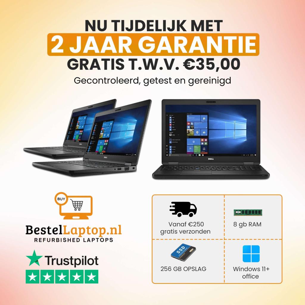 HP/Dell/Lenovo i7 Laptop | 16GB RAM | A++, Niet ingevuld, Niet ingevuld, Niet ingevuld