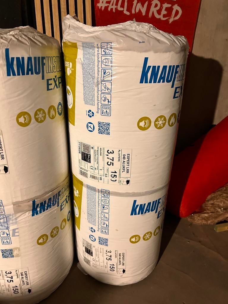 Knauf Expert LRR 040 3 pakken (6 rollen) – nieuw verpakt, Ophalen, Dakisolatie
