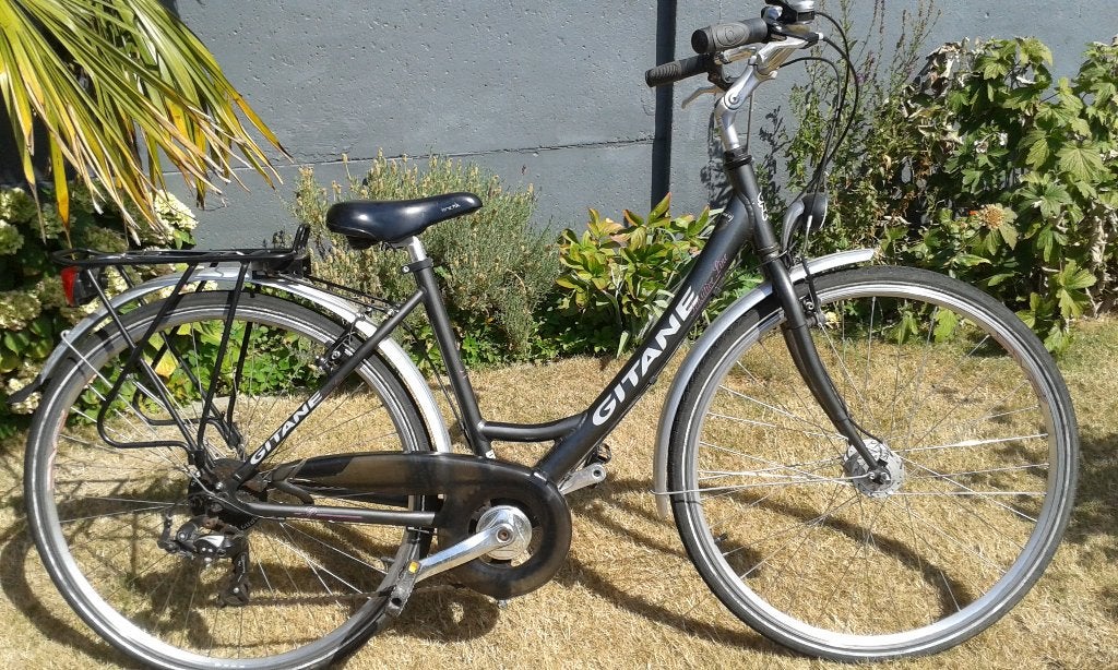 damesfiets gitane met lage opstap, 50 tot 53 cm, Ophalen, Zo goed als nieuw, Versnellingen
