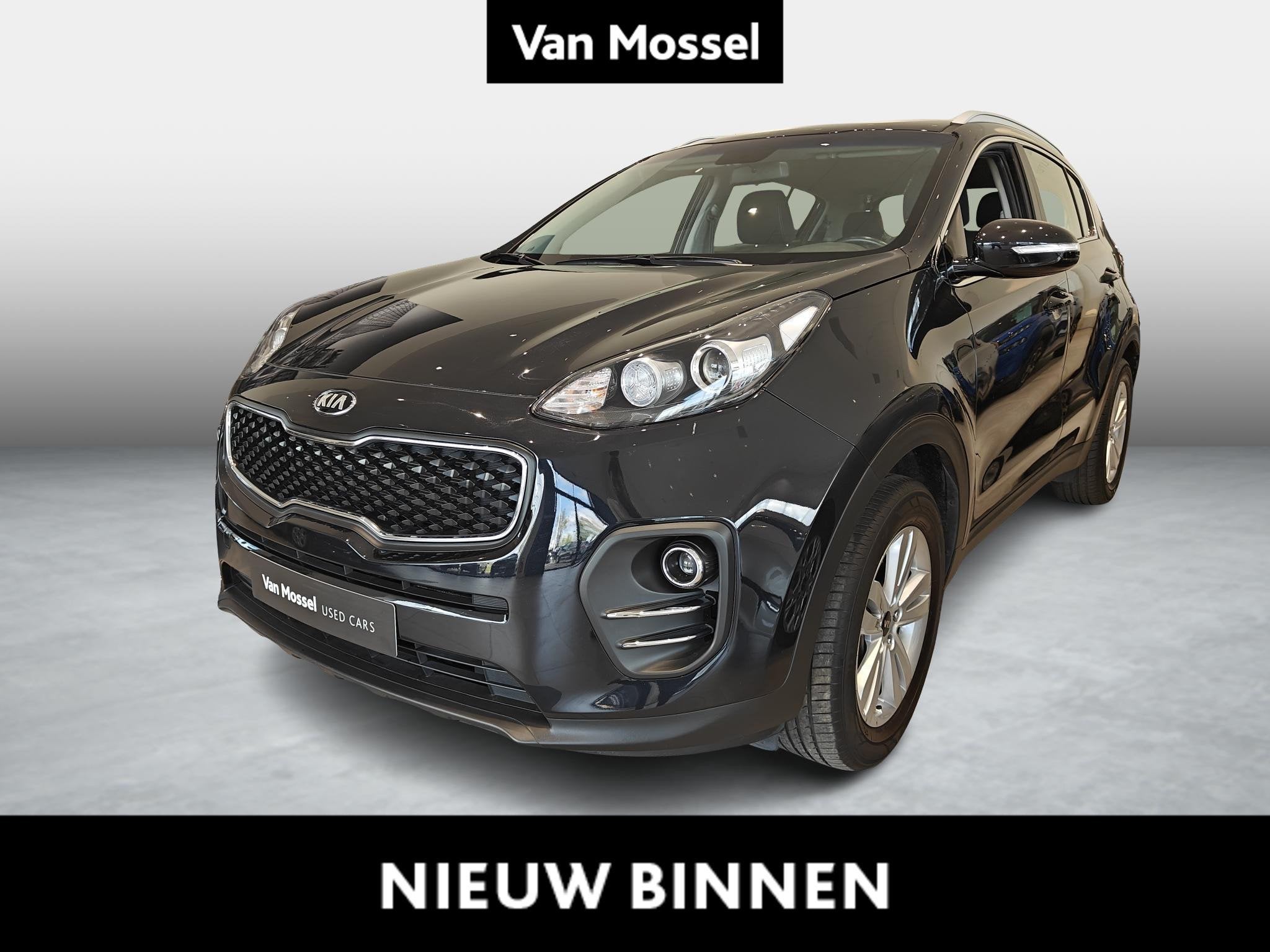 KIA Sportage Lounge 1.6 2WD 6MT EcoDynamics, Auto's, Stof, Gebruikt, Euro 6, 4 cilinders