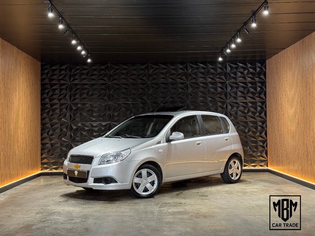 ✅Chevrolet Aveo 1.2 i GARANTIE Airco Trekhaak Open Dak 1.Eig, Autos, Chevrolet, Argent ou Gris, Achat, Aveo, Entreprise
