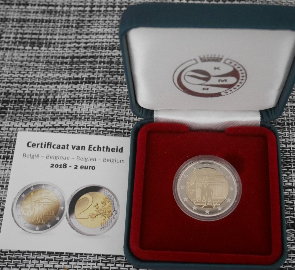 2 Euro Belgique BU 2018 - 50 ans de mai 1968, Enlèvement ou Envoi, Belgique, Série