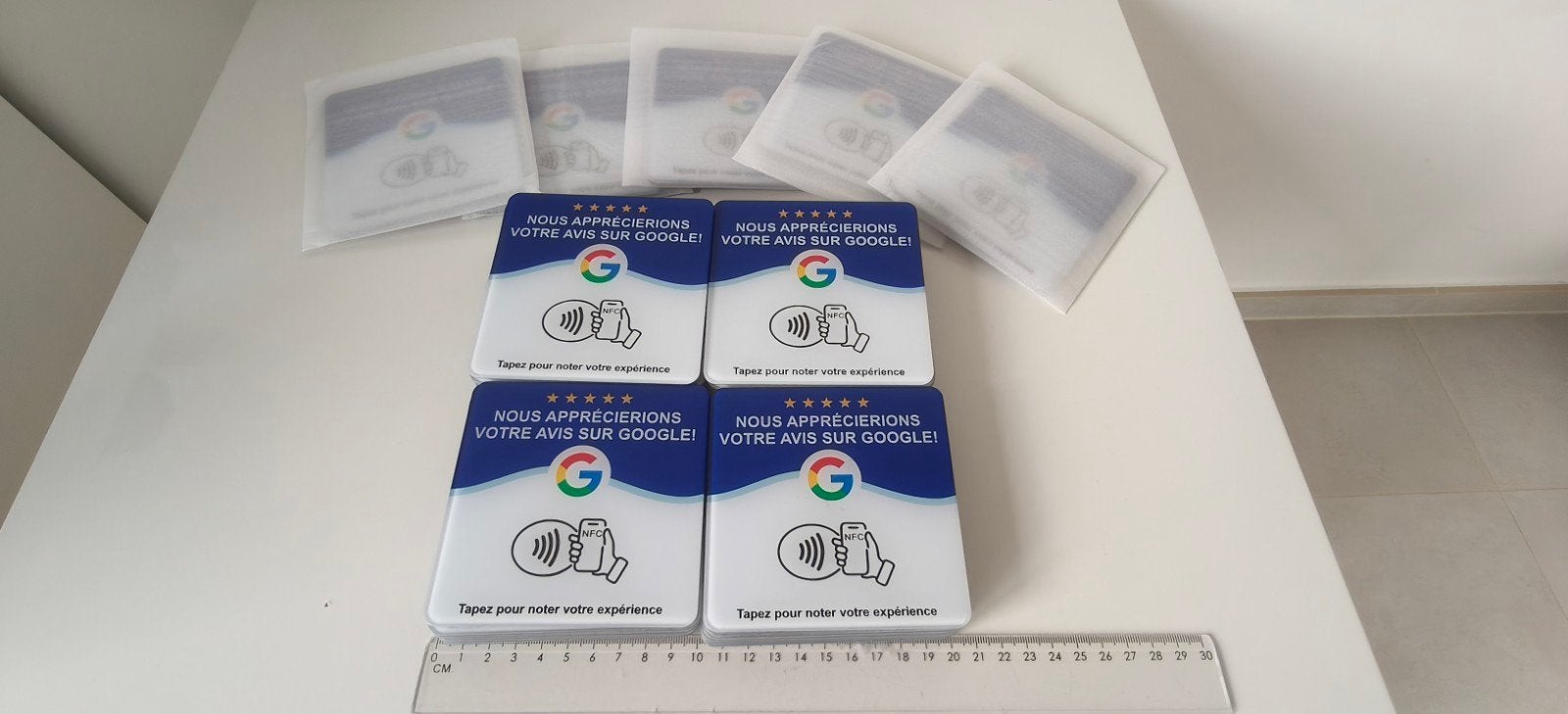 40 Cartes Avis Google NFC, Enlèvement ou Envoi, Neuf