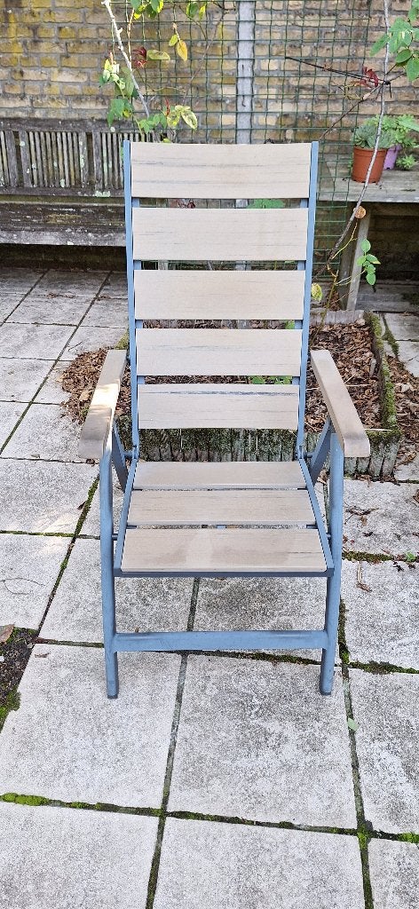 Tuinstoel/relax, Tuin en Terras, Ophalen, Zo goed als nieuw, Verstelbaar