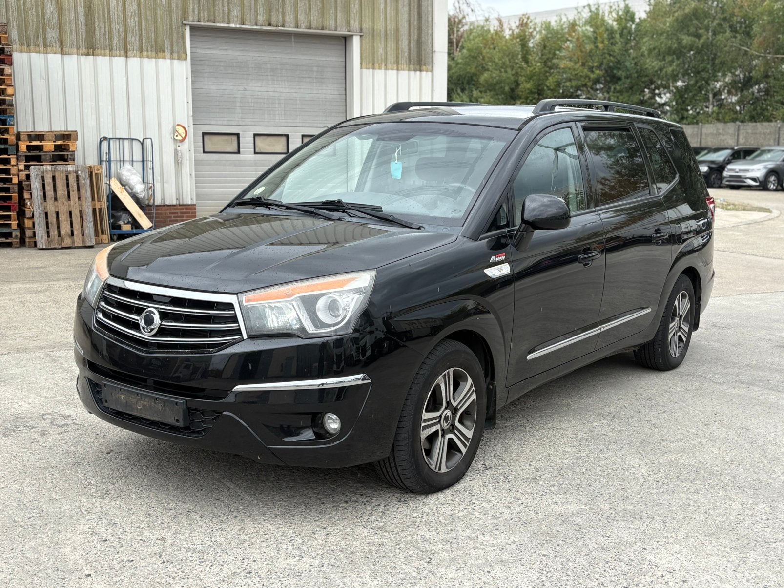 SSANGYONG RODIUS 2.0 DIESEL 7 PLACES AUTOMATIQUE, Auto's, SsangYong, Automaat, Euro 5, Diesel, Grijs