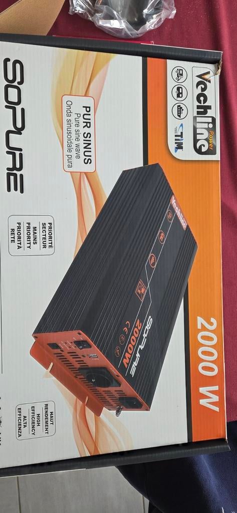 Omvormer 12volt naar 230volt 2000watt, Ophalen of Verzenden