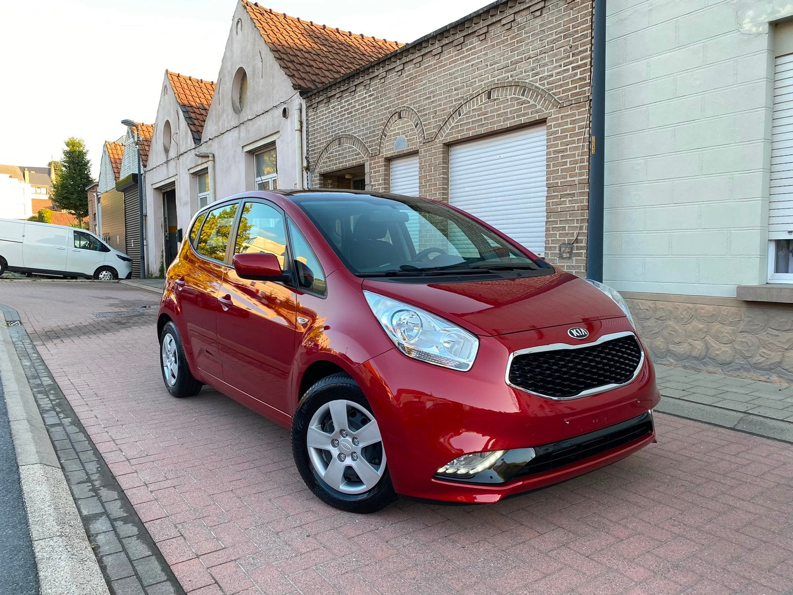 Kia Venga 1.6i/Automatic/2016/55000.km/1er propriétaire, Autos, Kia, Achat, Euro 6, Entreprise, Noir