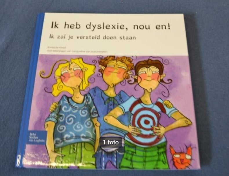 BOEK DYSLEXIE, Ophalen of Verzenden, Zo goed als nieuw, Non-fictie