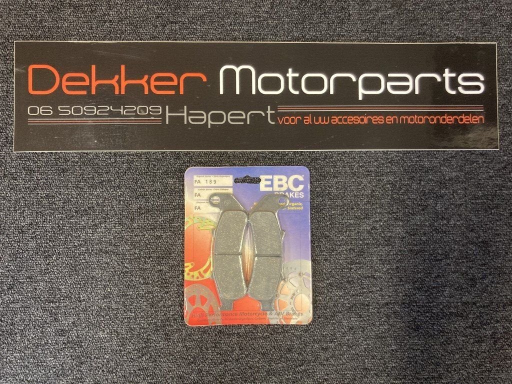EBC remblokken Honda CBR1000F voorzijde en of achterzijde, Motos, Neuf, -, -, -