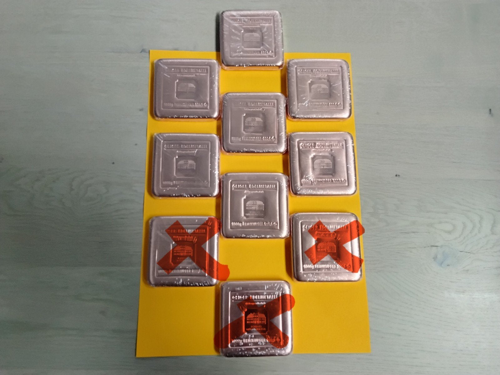 #Koperbaren 999.9 Geiger 1 kilogram., Ophalen of Verzenden, Koper