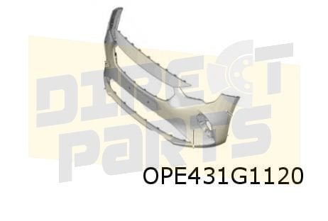 Opel Corsa F (9/19-) voorbumper (bij PDC/BLIS (te spuiten) O, Auto-onderdelen, -, -, Opel, Nieuw