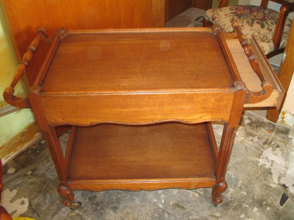 bartafeltje in hout, Ophalen