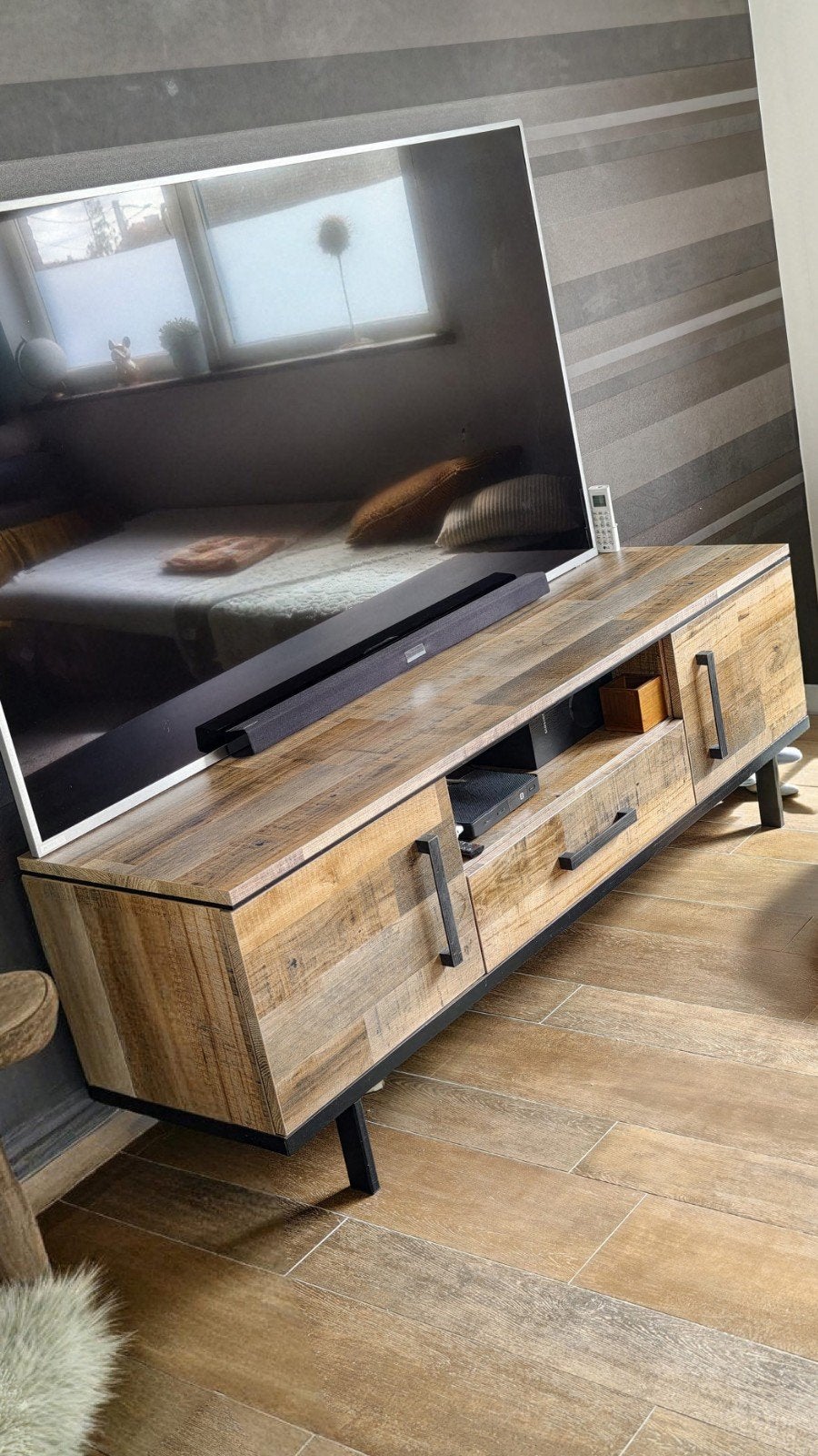TV Meubel, 25 à 50 cm, Moins de 100 cm, 150 à 200 cm, Comme neuf